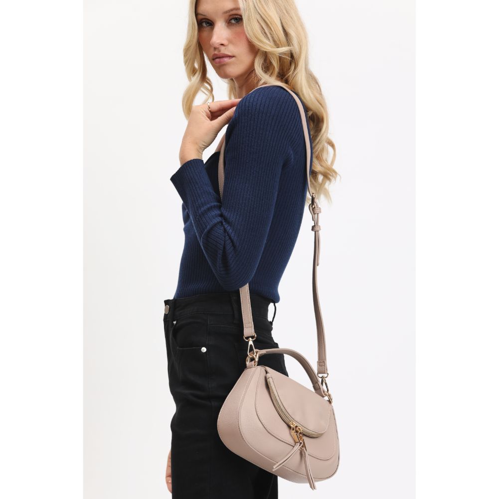 Woman wearing Natural Urban Expressions Piper Crossbody 840611120847 View 2 | Natural