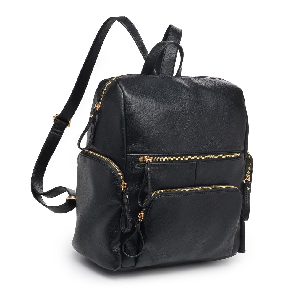 Product Image of Urban Expressions Kendall Backpack 818209018531 View 6 | Black