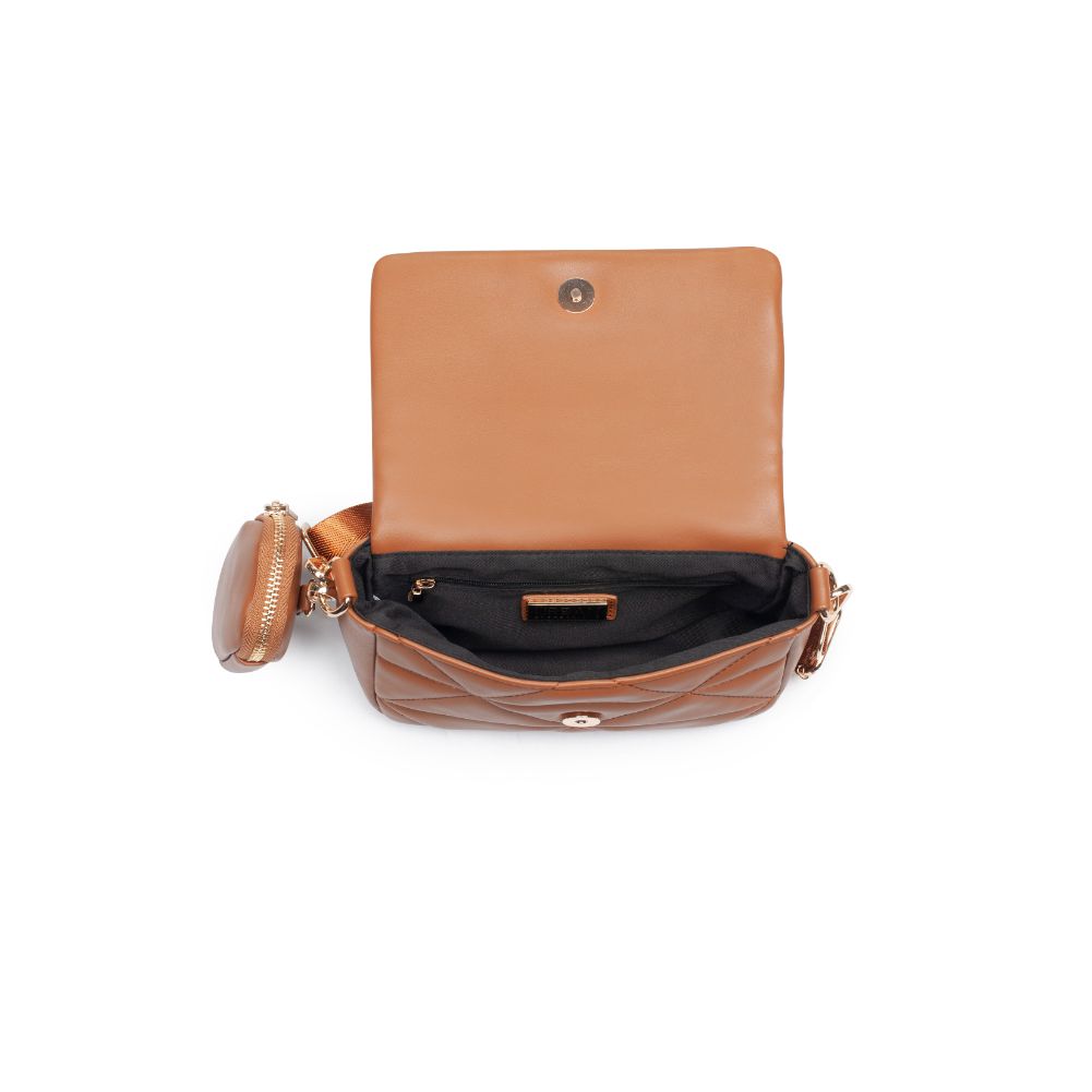 Product Image of Urban Expressions Tasha Crossbody 840611185662 View 8 | Tan