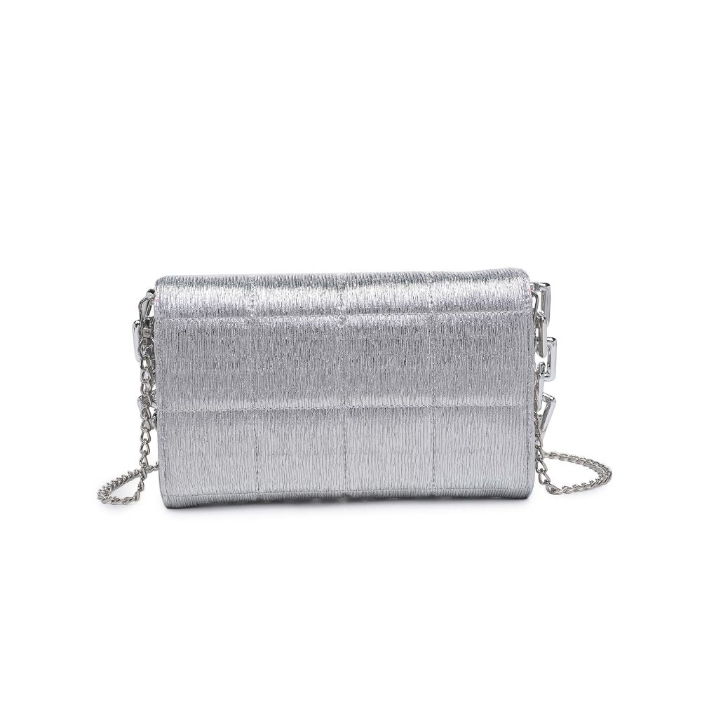 Product Image of Urban Expressions Blaire Crossbody 840611113931 View 7 | Silver
