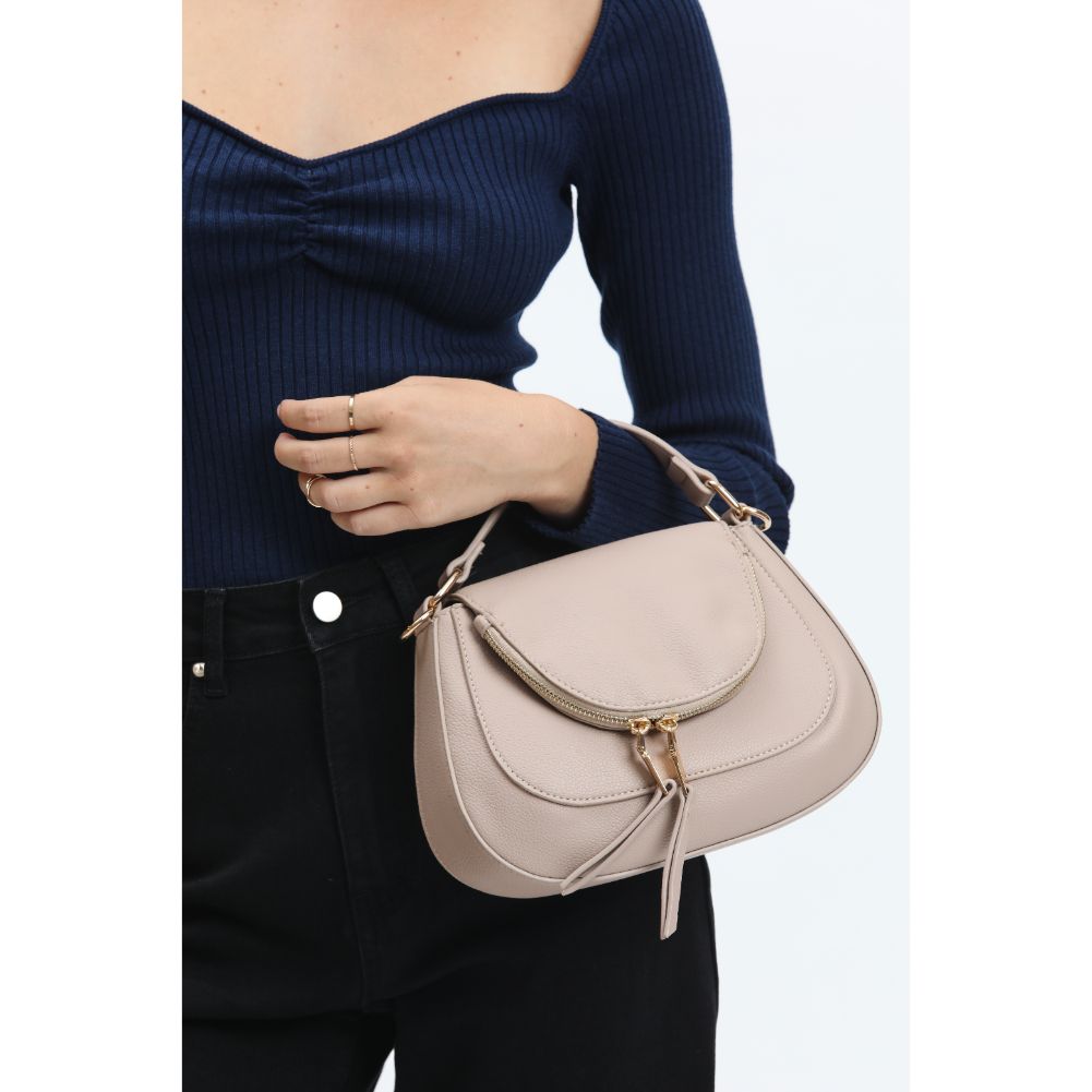 Woman wearing Natural Urban Expressions Piper Crossbody 840611120847 View 4 | Natural