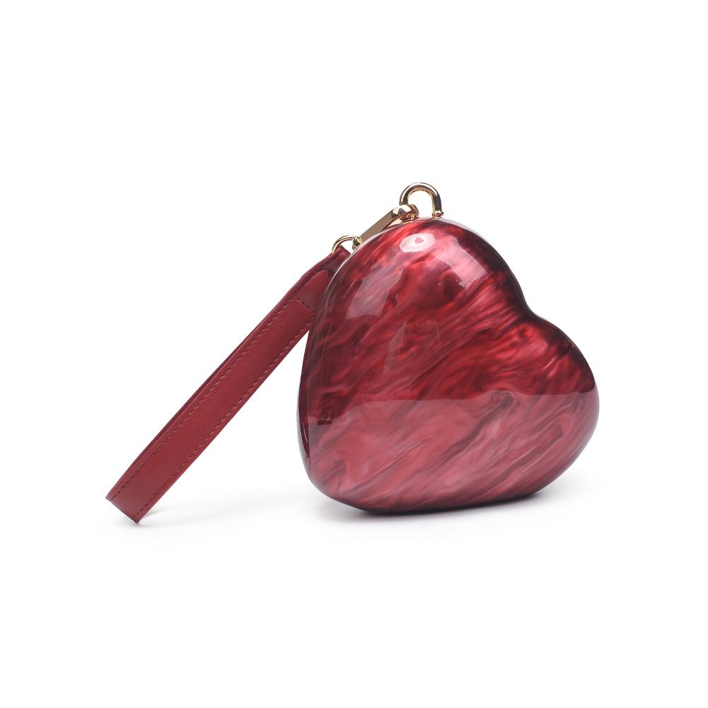 Product Image of Urban Expressions Esme Evening Bag 840611126658 View 5 | Burgundy