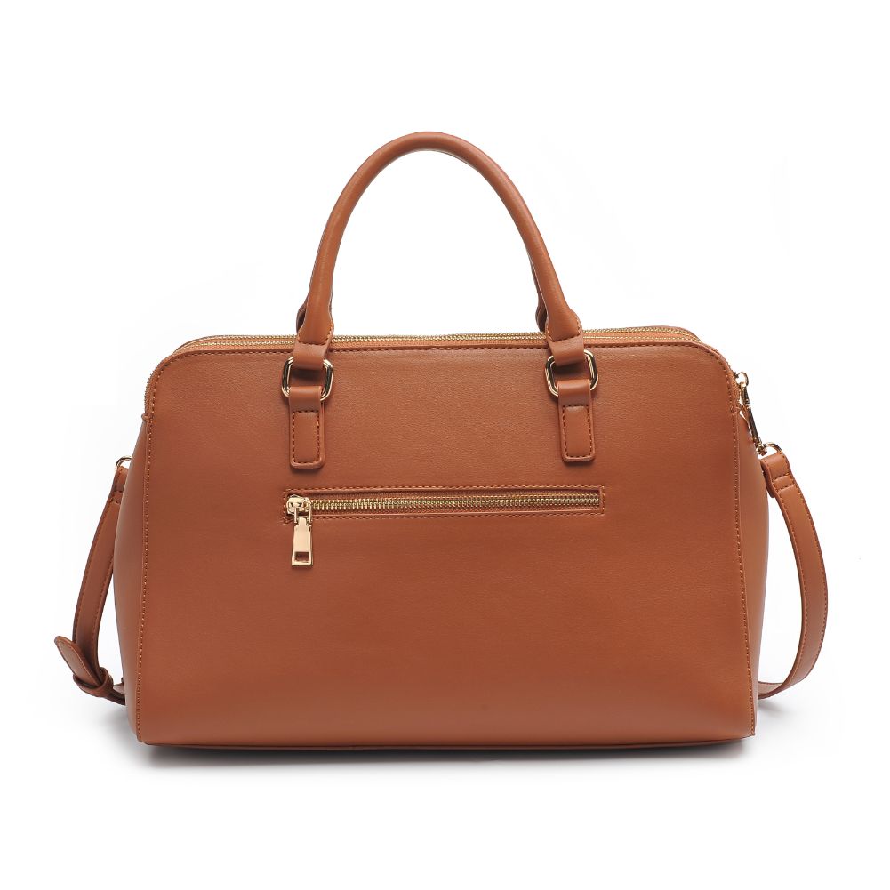 Product Image of Urban Expressions Amani Satchel 818209011747 View 7 | Tan