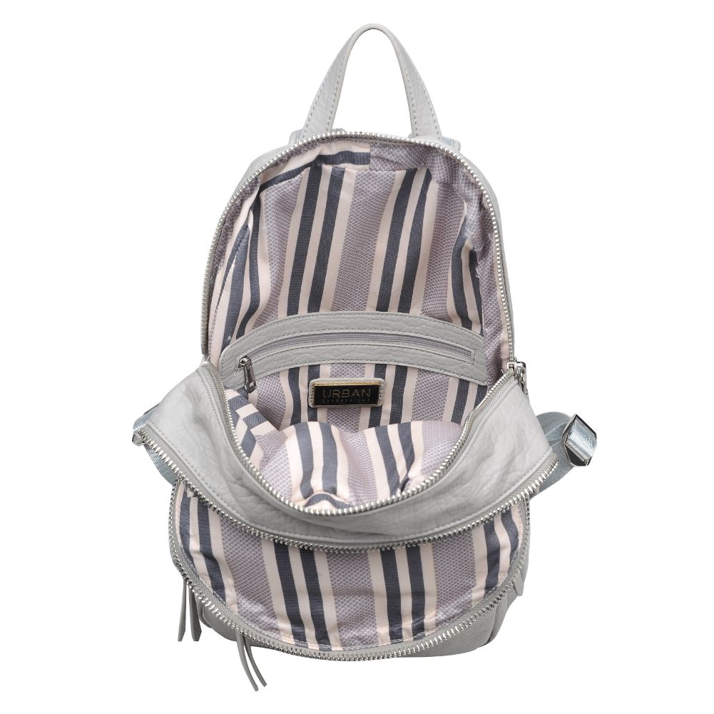 Product Image of Urban Expressions Ellie Backpack NA-840611163172 View 4 | Grey