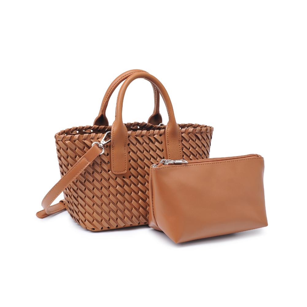 Product Image of Urban Expressions Paisley Tote 840611126320 View 6 | Tan