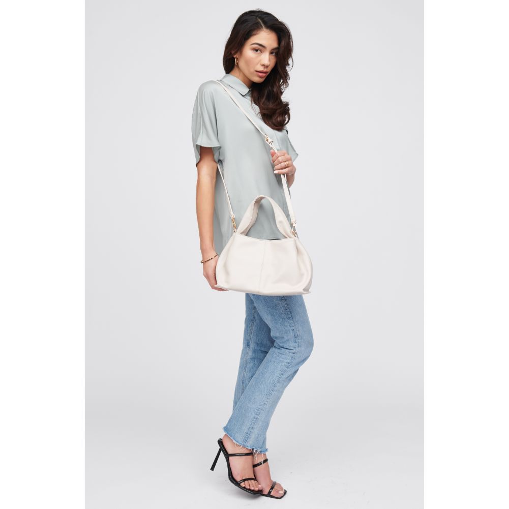 Woman wearing Bone Urban Expressions Nancy Shoulder Bag 818209016865 View 3 | Bone