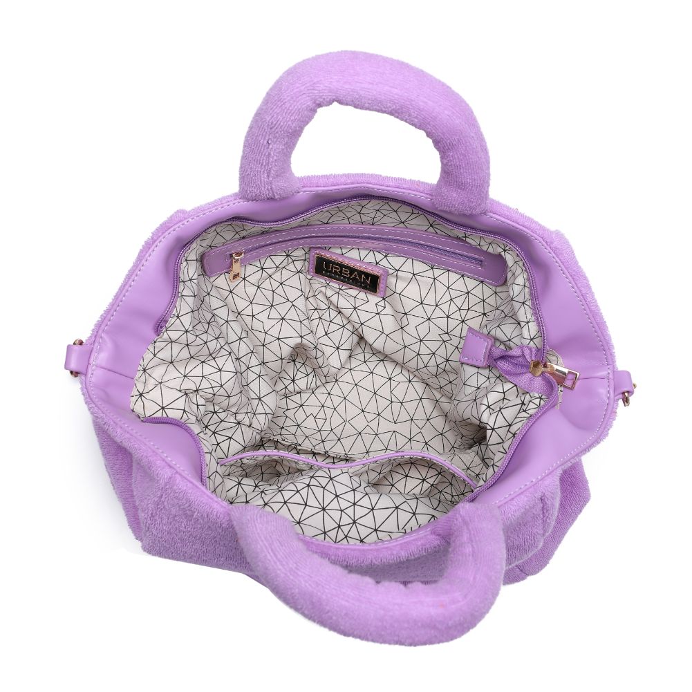 Product Image of Urban Expressions Manisha - Terry Cloth Tote 818209019804 View 8 | Lavender