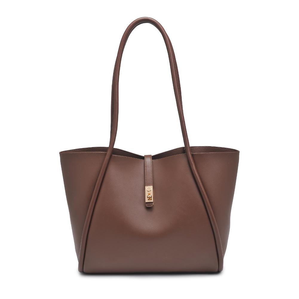 Product Image of Urban Expressions Tatiana Tote 840611138668 View 1 | Chocolate