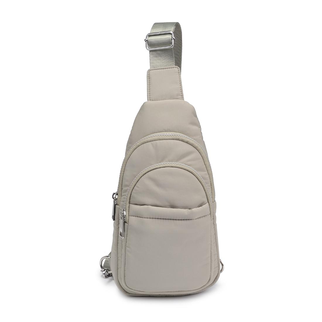 Product Image of Urban Expressions Kenny Sling Backpack 840611140883 View 5 | Sage