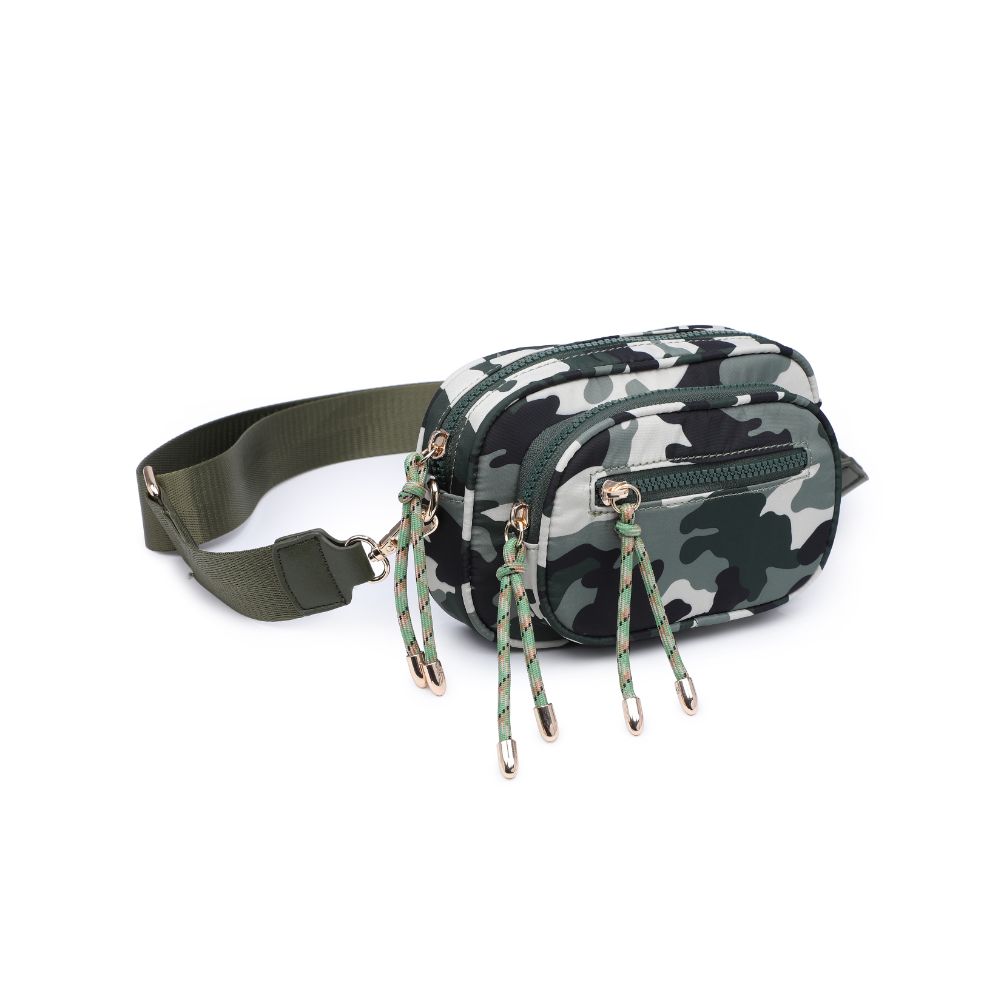 Product Image of Urban Expressions Kate Crossbody 840611177629 View 2 | Green Camo