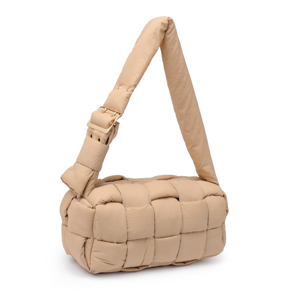 Product Image of Urban Expressions Brett Shoulder Bag 840611193469 View 6 | Natural