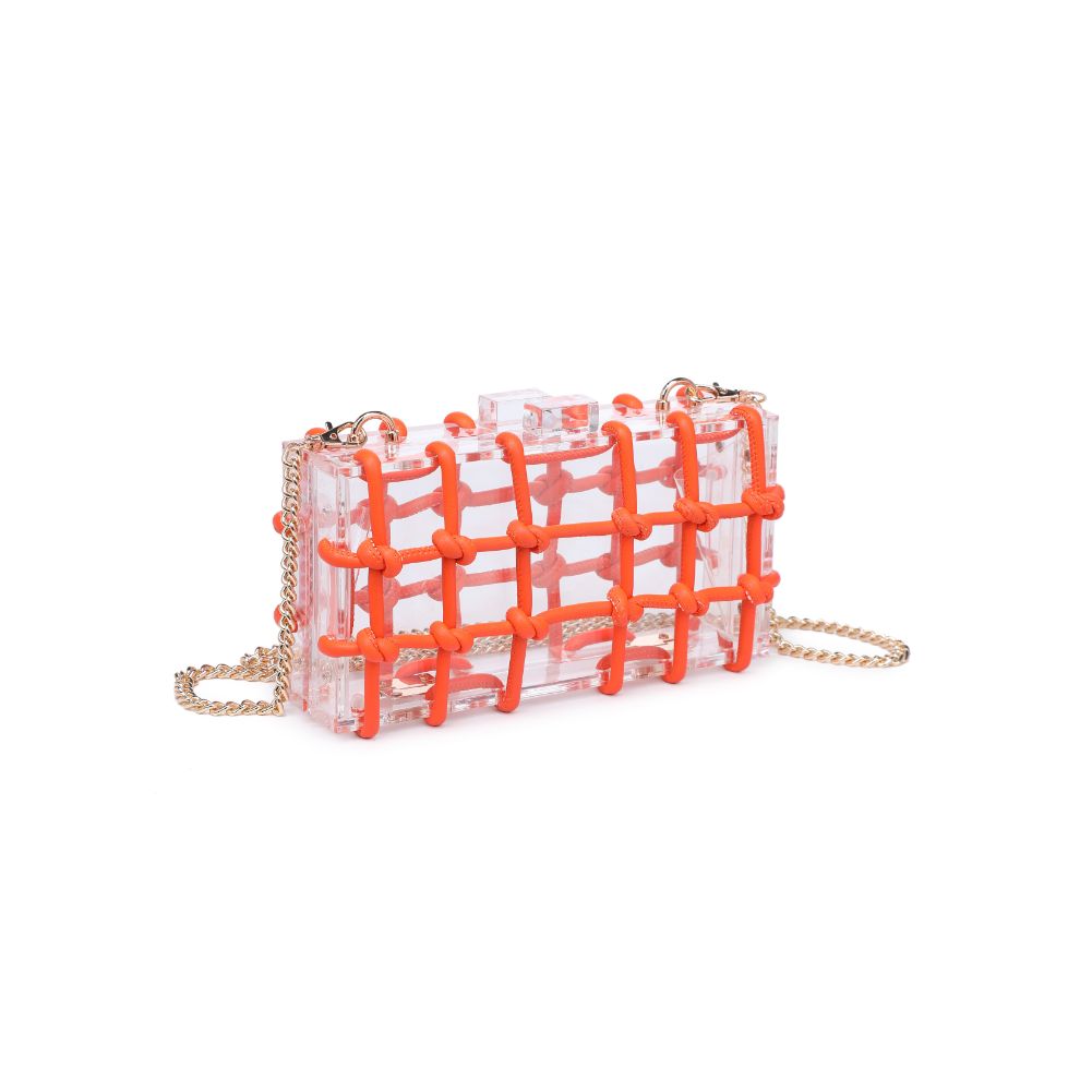 Product Image of Urban Expressions Yesenia Evening Bag 840611107329 View 6 | Orange