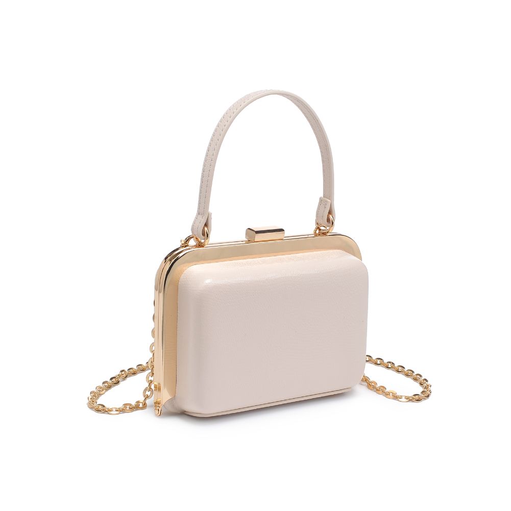 Product Image of Urban Expressions Joyce Evening Bag 840611190260 View 7 | Ivory