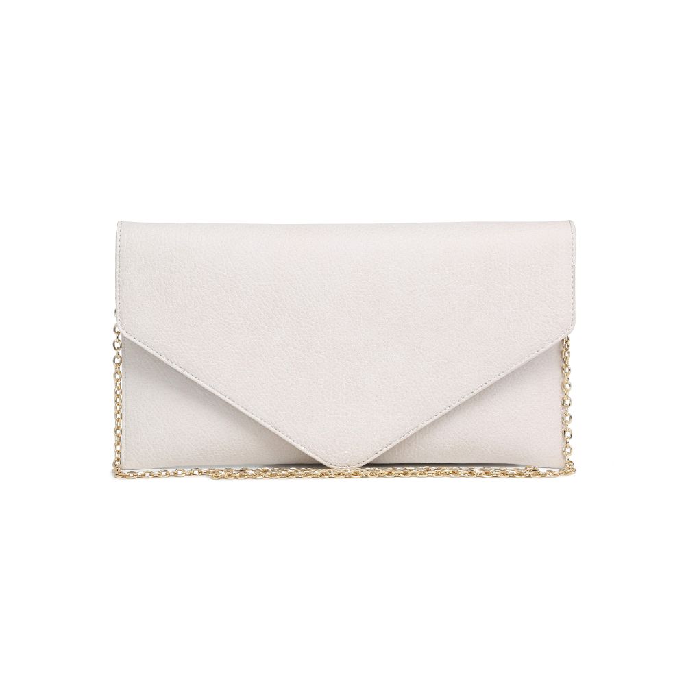 Product Image of Urban Expressions Izzy Clutch 840611100306 View 5 | Ivory