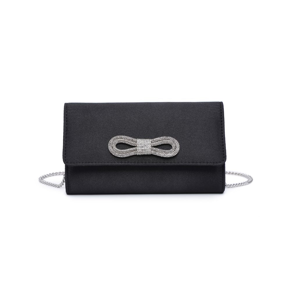 Product Image of Urban Expressions Karlie - Bow Tie Evening Bag 840611104328 View 5 | Black
