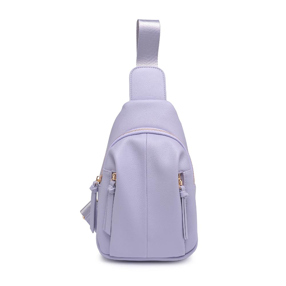 Product Image of Urban Expressions Emille Sling Backpack 840611191588 View 5 | Lilac