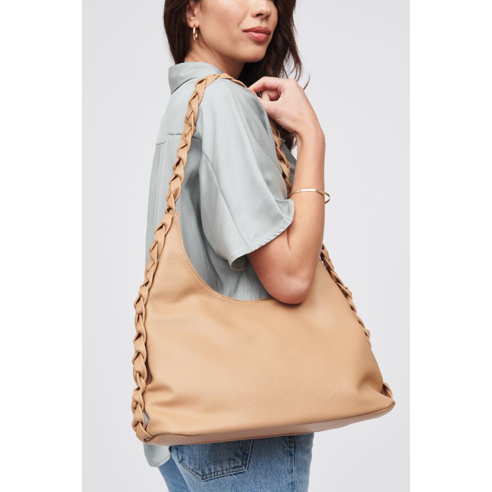 Woman wearing Flax Urban Expressions Martha Hobo 818209016742 View 1 | Flax