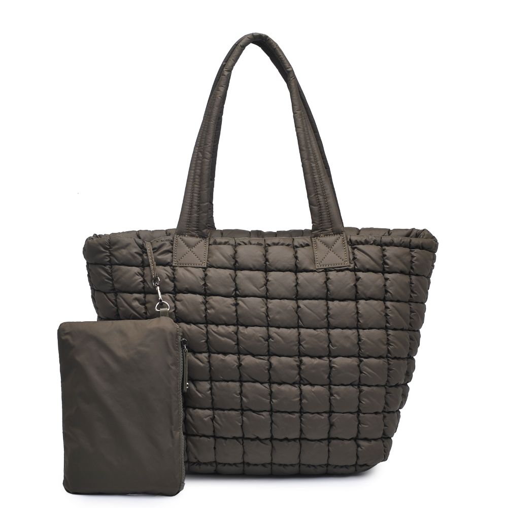Product Image of Urban Expressions Breakaway - Puffer Tote 840611119902 View 5 | Olive