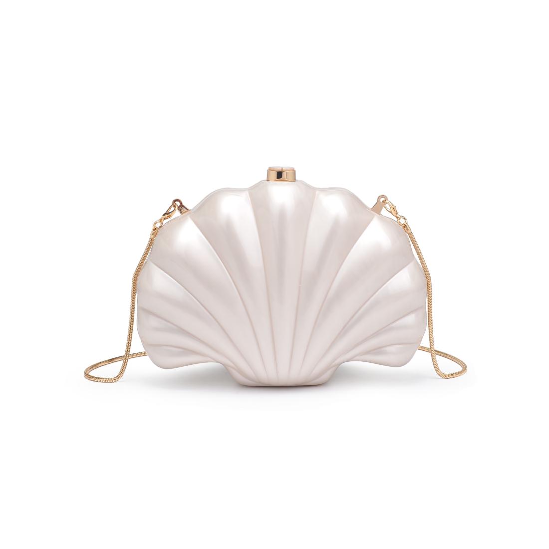 Product Image of Urban Expressions Attina Evening Bag 840611160454 View 5 | Ivory