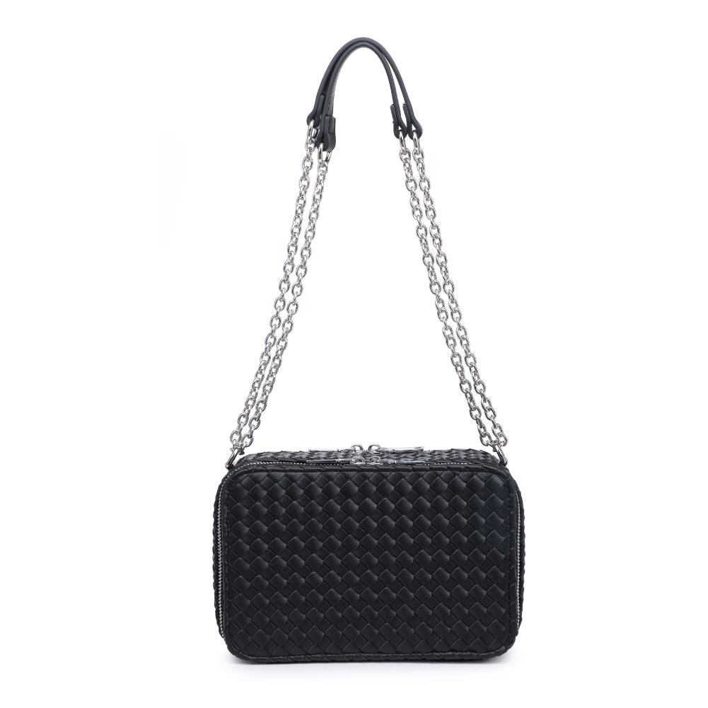 Product Image of Urban Expressions Elle Crossbody 840611124456 View 5 | Black