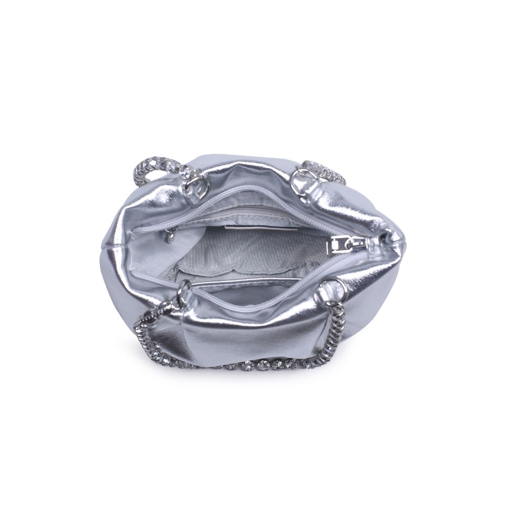 Product Image of Urban Expressions Marceline Evening Bag 840611116147 View 8 | Silver