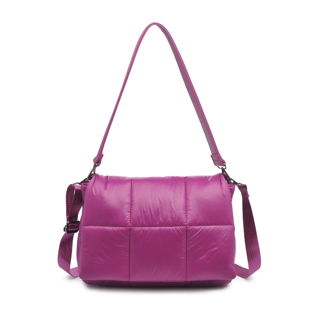 Product Image of Urban Expressions Lissa Crossbody 818209010757 View 5 | Magenta