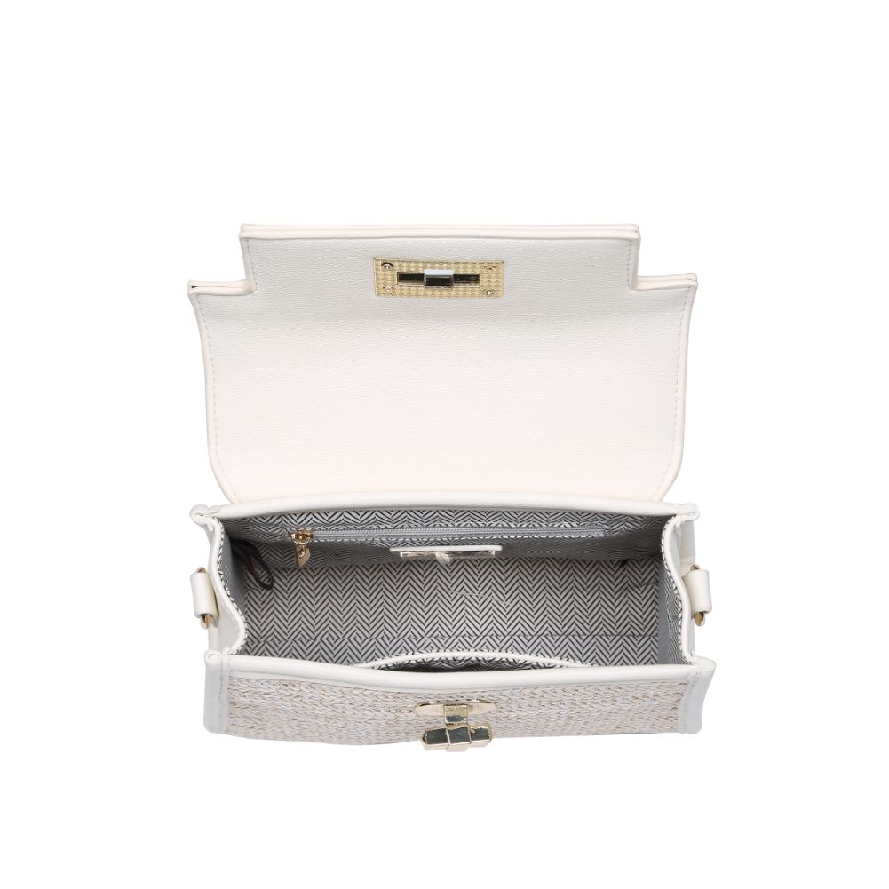 Product Image of Urban Expressions Camelia Satchel 818209016636 View 8 | Ivory