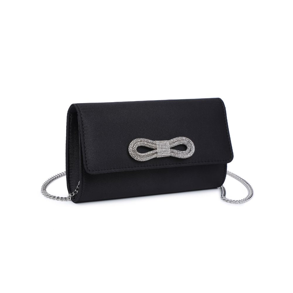 Product Image of Urban Expressions Karlie - Bow Tie Evening Bag 840611104328 View 6 | Black