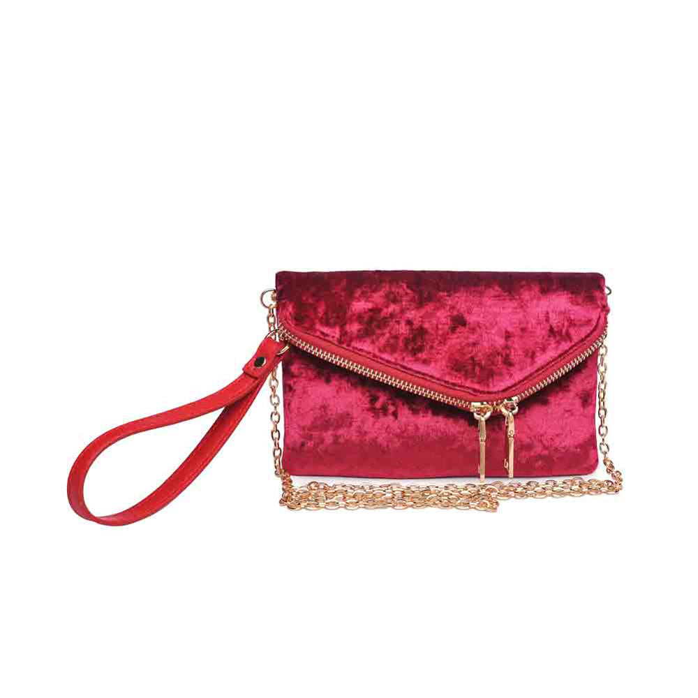 Product Image of Urban Expressions Lucy - Velvet Wristlet 840611133915 View 1 | Ruby