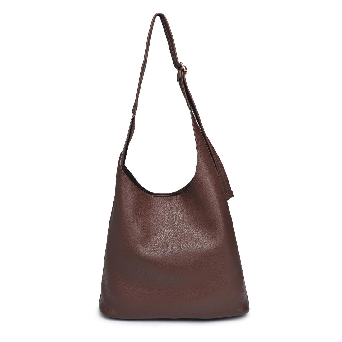 Product Image of Urban Expressions Rhea Hobo 840611145246 View 7 | Chocolate