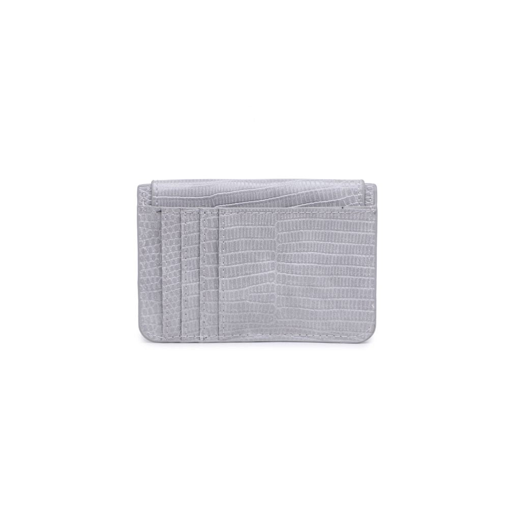 Product Image of Urban Expressions Everlee - Lizard Card Holder 840611100801 View 7 | Grey