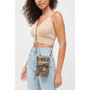 Woman wearing Multi Urban Expressions Jorgie Crossbody 840611182654 View 1 | Multi