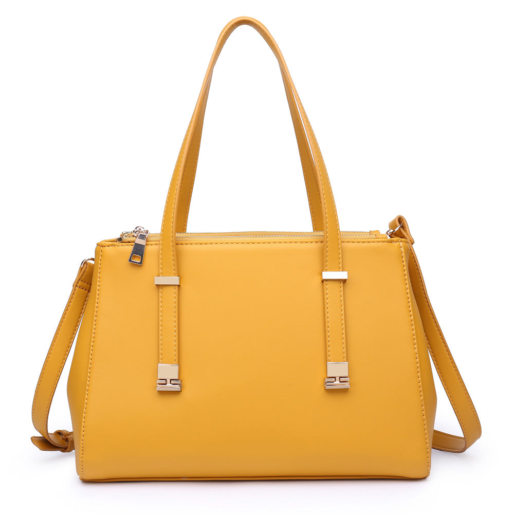 Product Image of Urban Expressions Jameson Satchel NA-840611161307 View 1 | Mustard