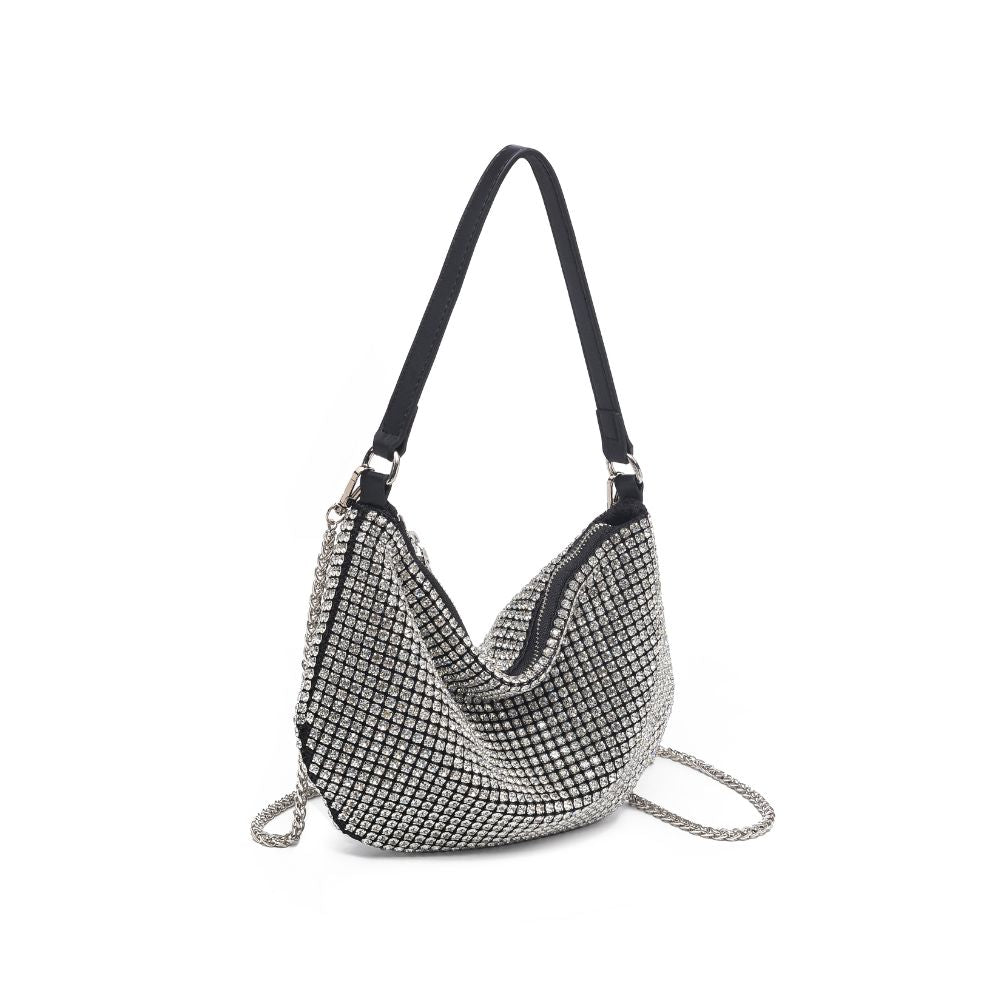 Product Image of Urban Expressions Marylin Evening Bag 840611102607 View 6 | Silver