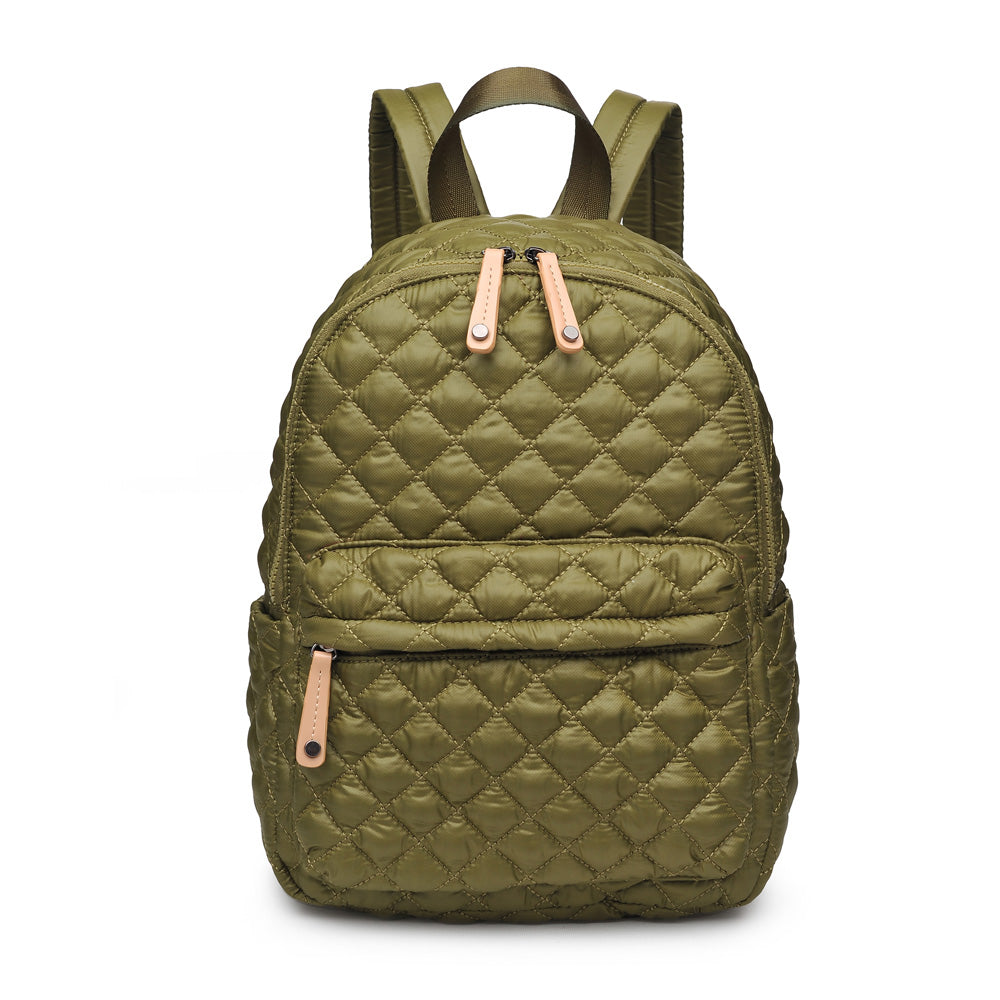 Product Image of Urban Expressions Swish Backpack 840611148896 View 1 | Olive