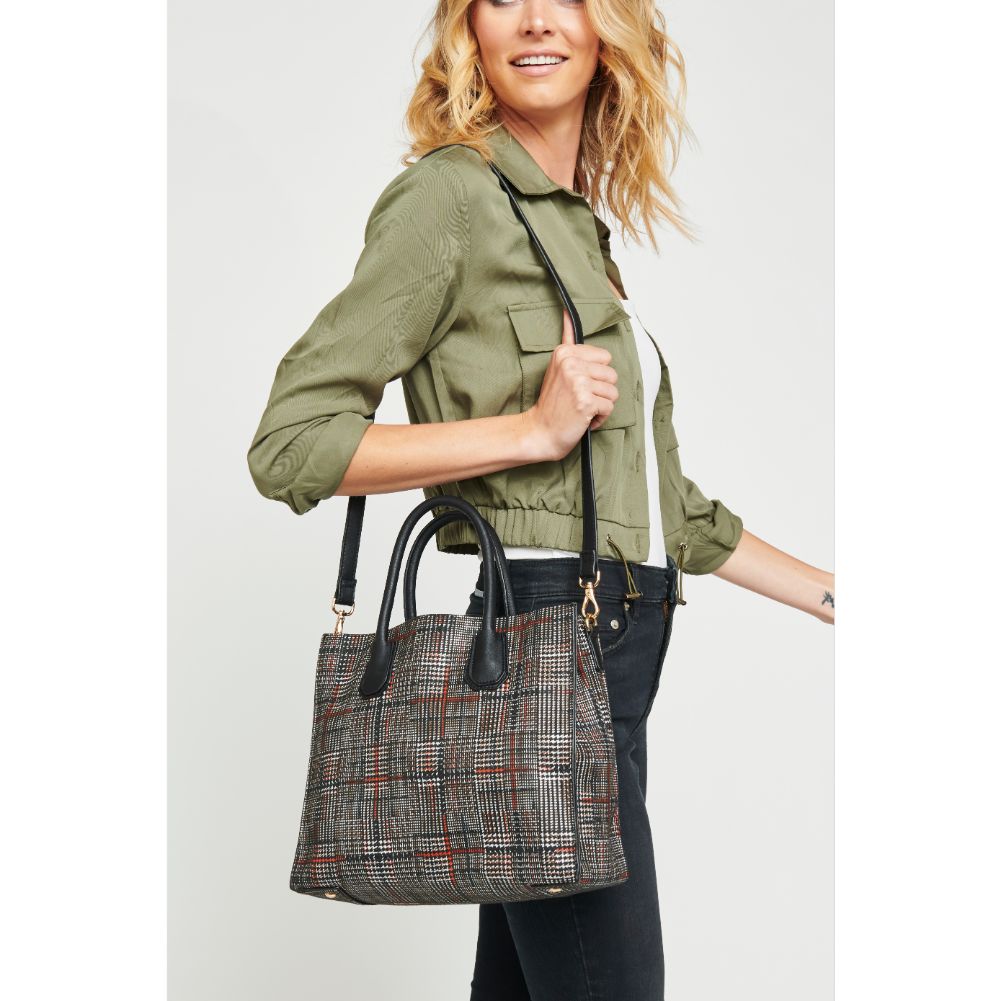 Woman wearing Multi Urban Expressions Brynn Satchel NA-840611153128 View 3 | Multi