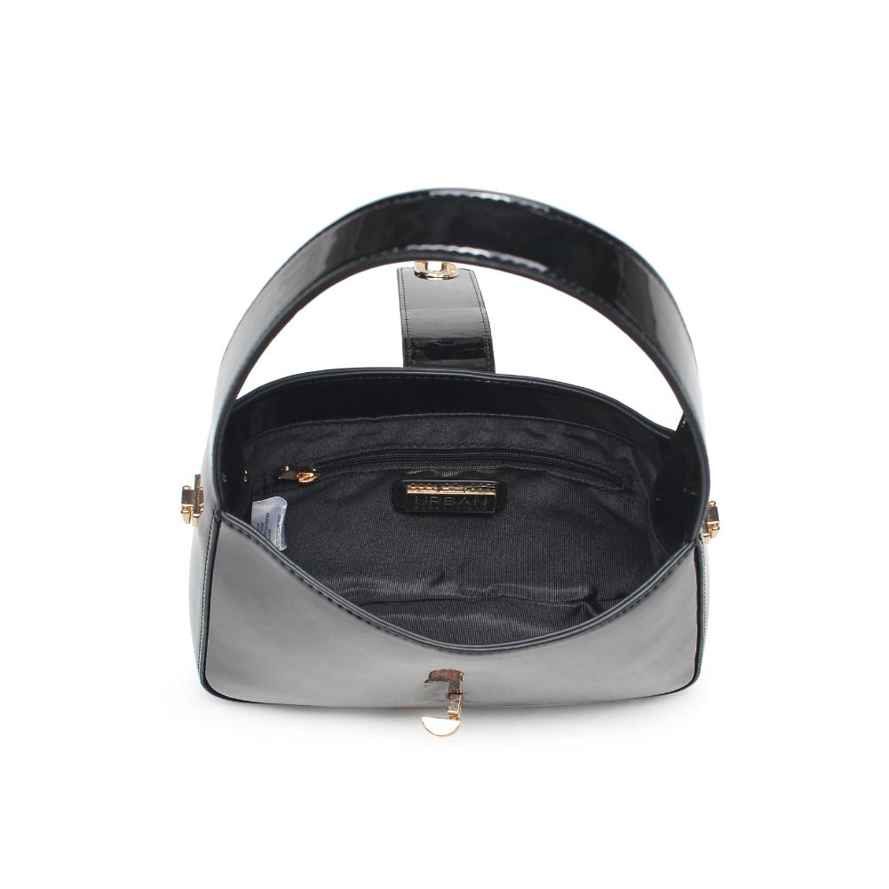 Product Image of Urban Expressions Paige Shoulder Bag 840611194053 View 8 | Black