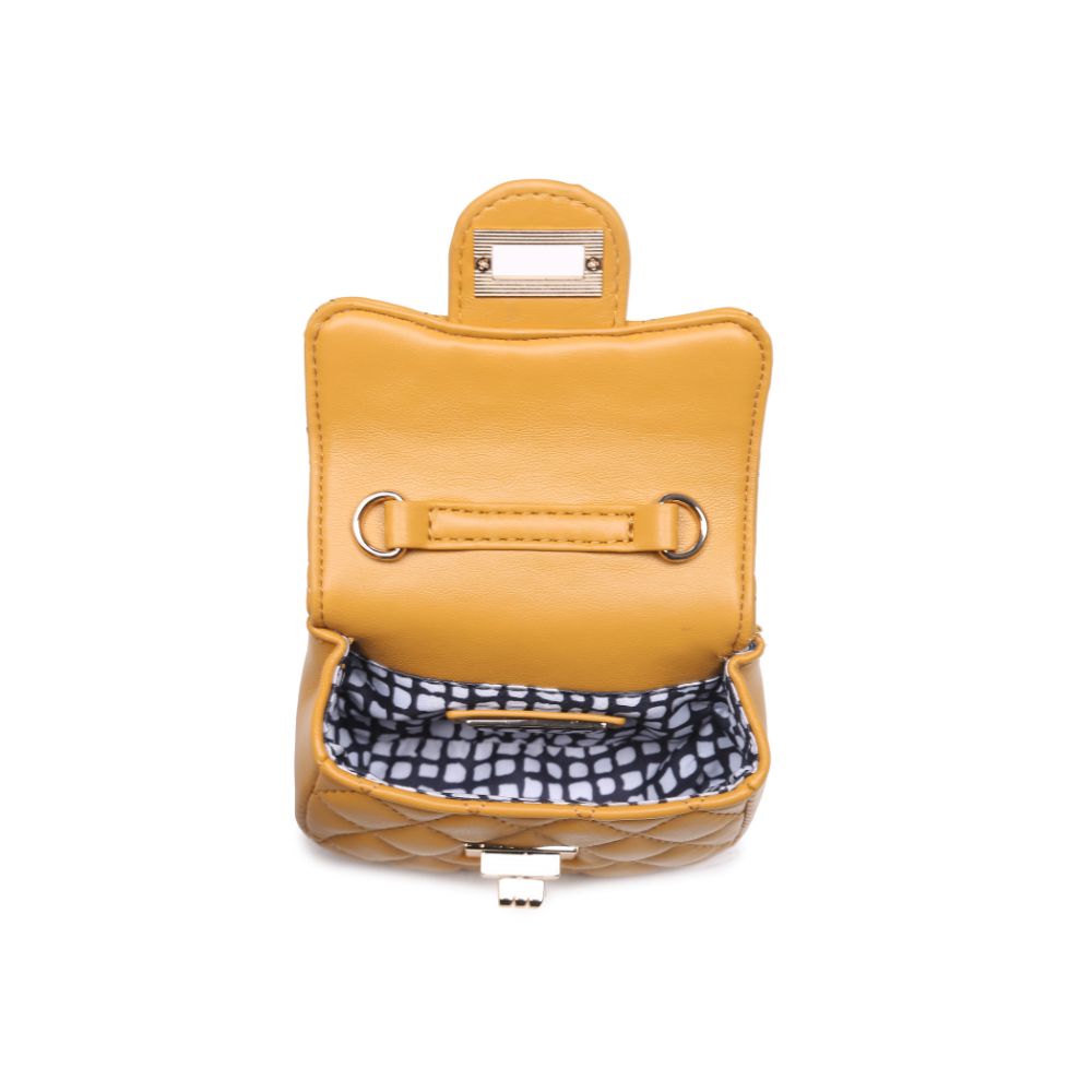 Product Image of Urban Expressions Amie Crossbody 840611175229 View 8 | Mustard