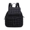 Product Image of Urban Expressions Allston - Quilted Nylon Puffer Backpack 840611140302 View 1 | Black