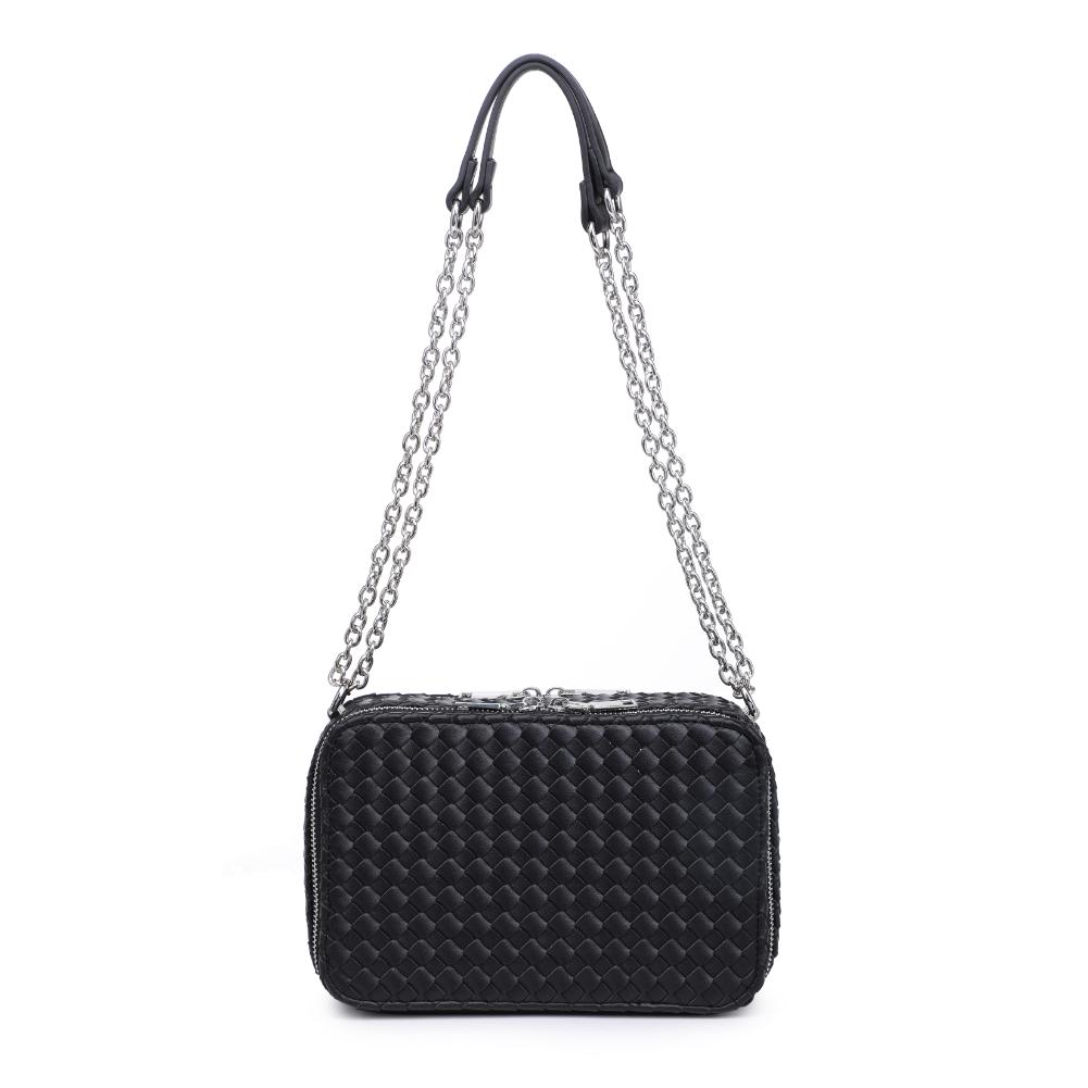 Product Image of Urban Expressions Elle Crossbody 840611124456 View 7 | Black