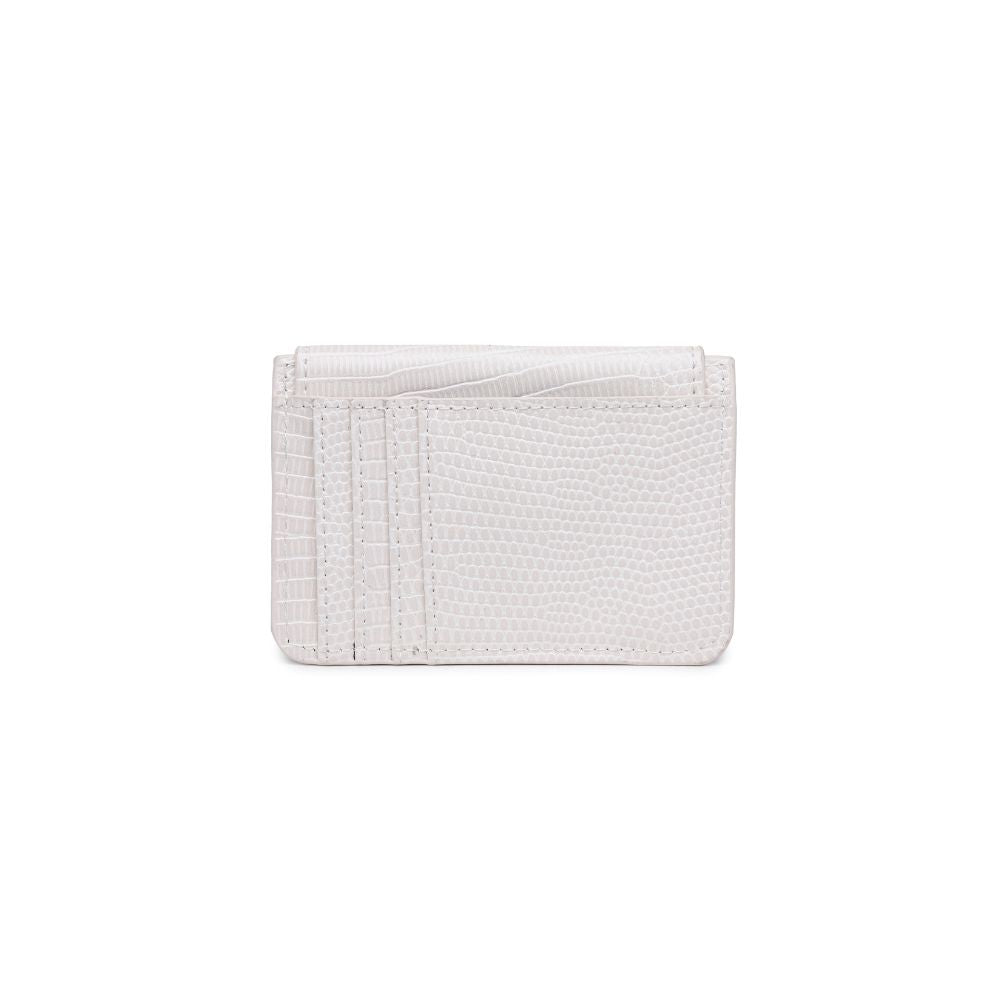 Product Image of Urban Expressions Everlee - Lizard Card Holder 840611100795 View 7 | Ivory
