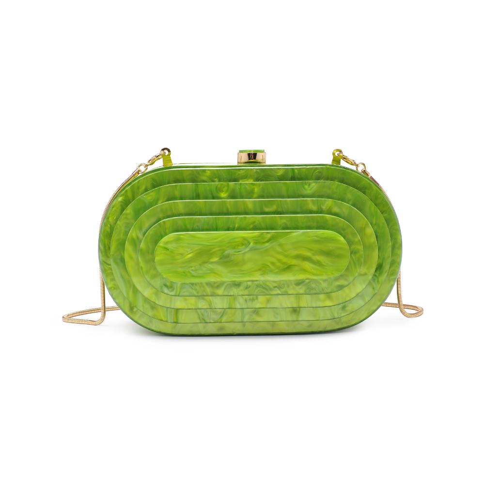 Product Image of Urban Expressions Jimberly Evening Bag 840611129239 View 5 | Citron