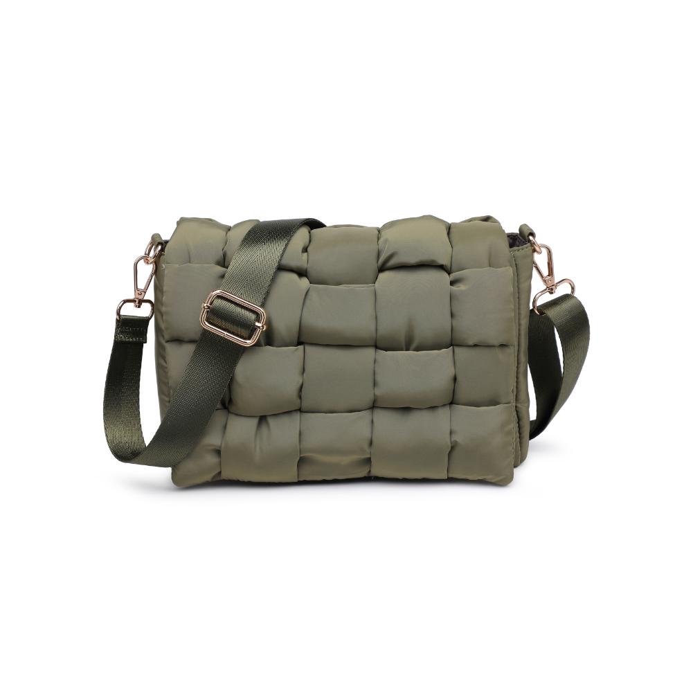 Product Image of Urban Expressions Rhodes Crossbody 840611131799 View 5 | Olive