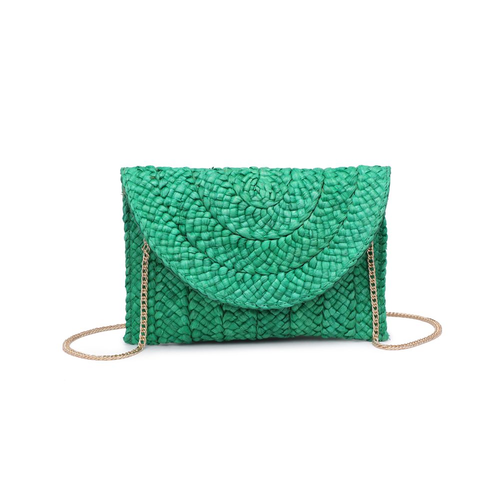 Product Image of Urban Expressions Aegean Clutch 840611100740 View 5 | Green