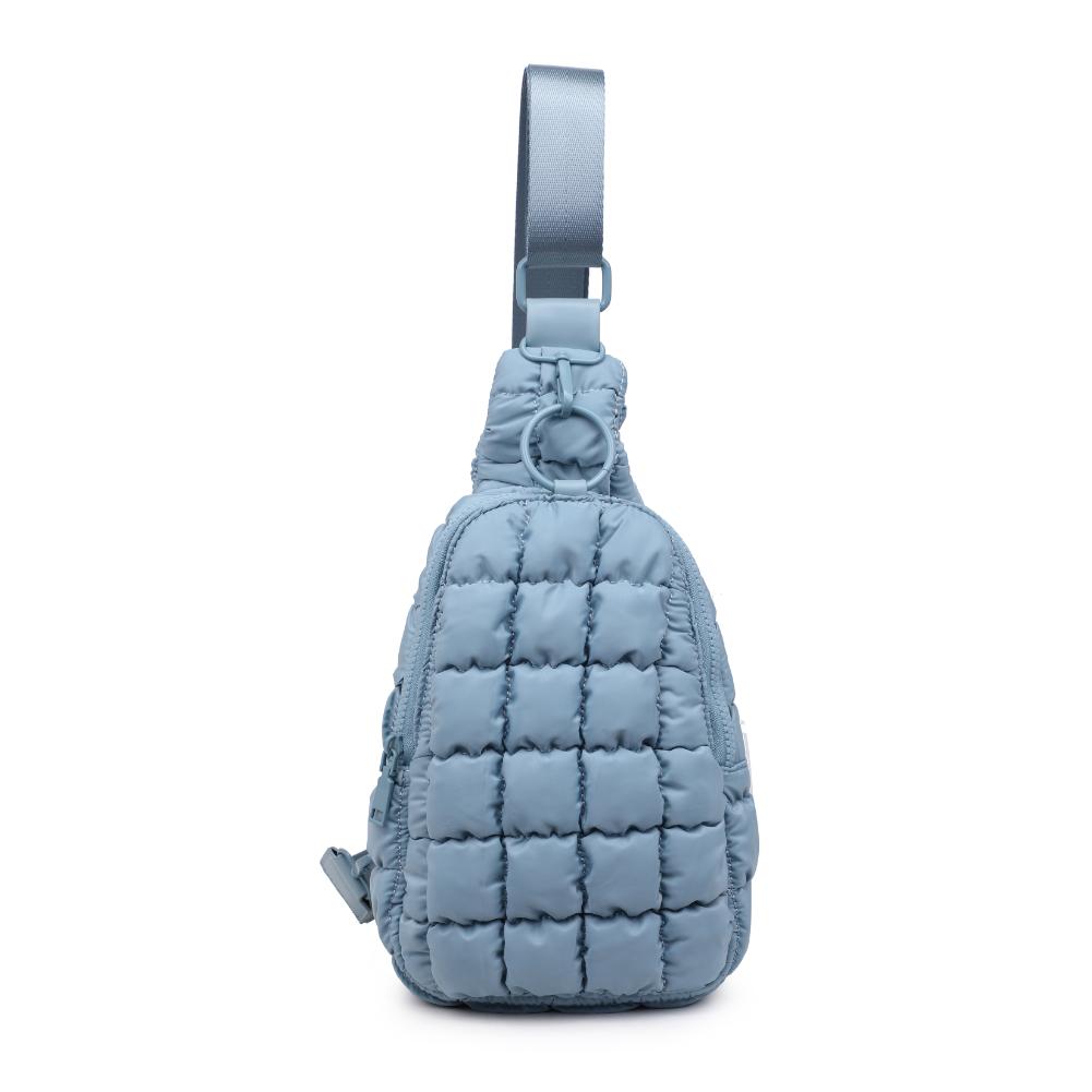 Product Image of Urban Expressions Bristol Sling Backpack 840611128331 View 5 | Sky Blue