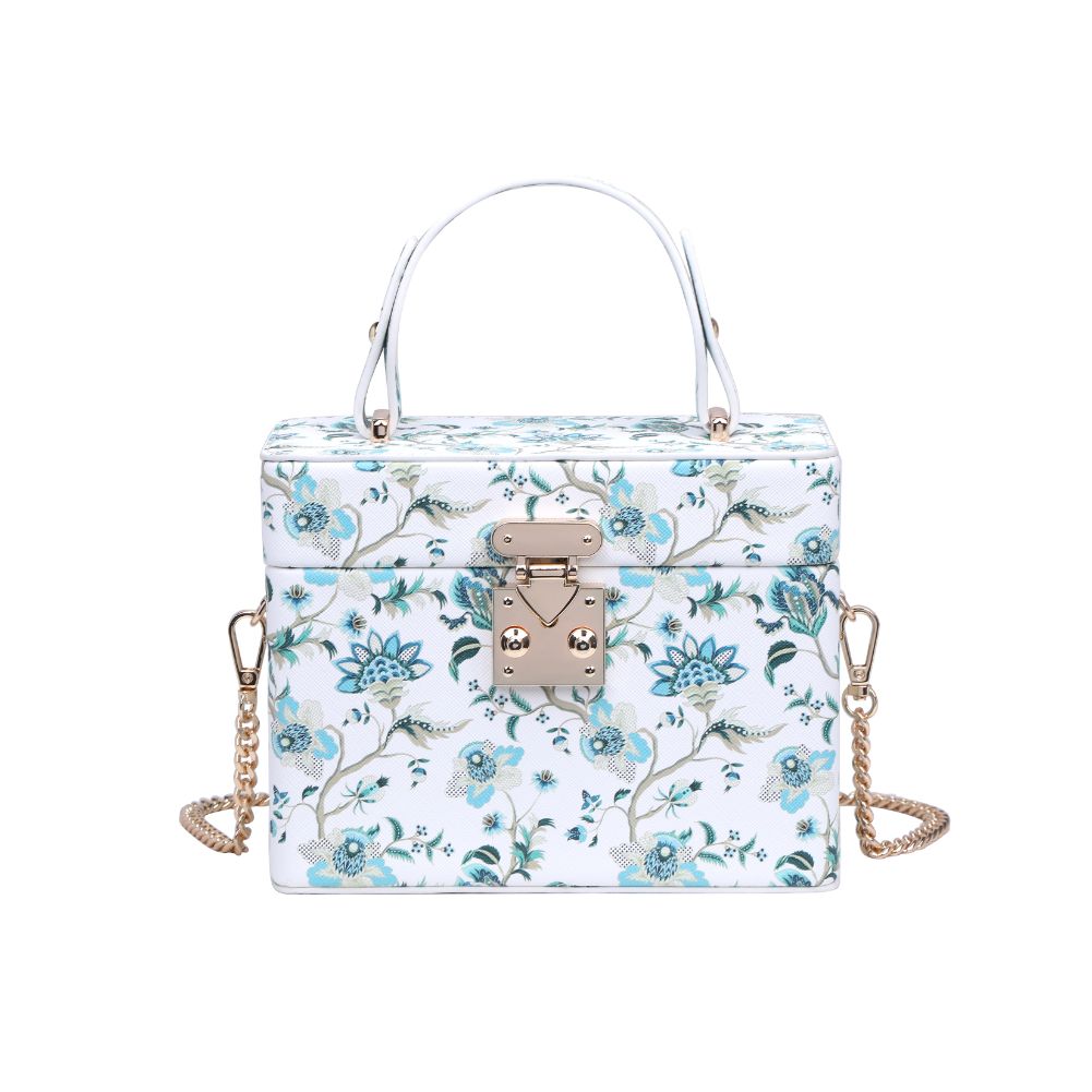 Product Image of Urban Expressions Mindy Evening Bag 840611100160 View 5 | Blue Flower