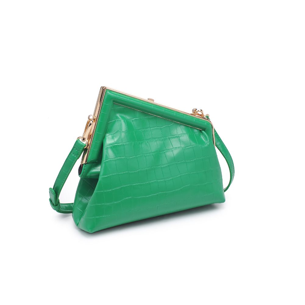 Product Image of Urban Expressions Yanira - Croco Crossbody 840611106179 View 6 | Green