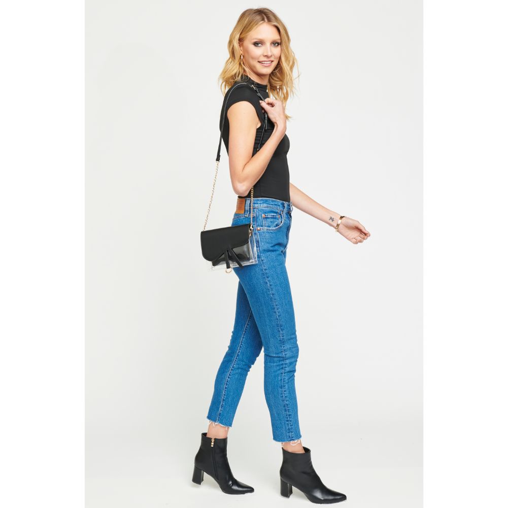 Woman wearing Black Urban Expressions Rally Crossbody NA-840611165909 View 4 | Black