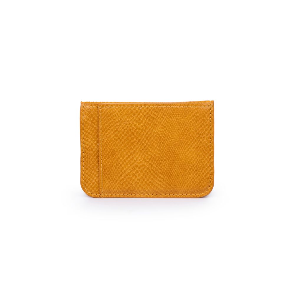 Product Image of Urban Expressions Dee Card Holder 840611175045 View 7 | Mustard