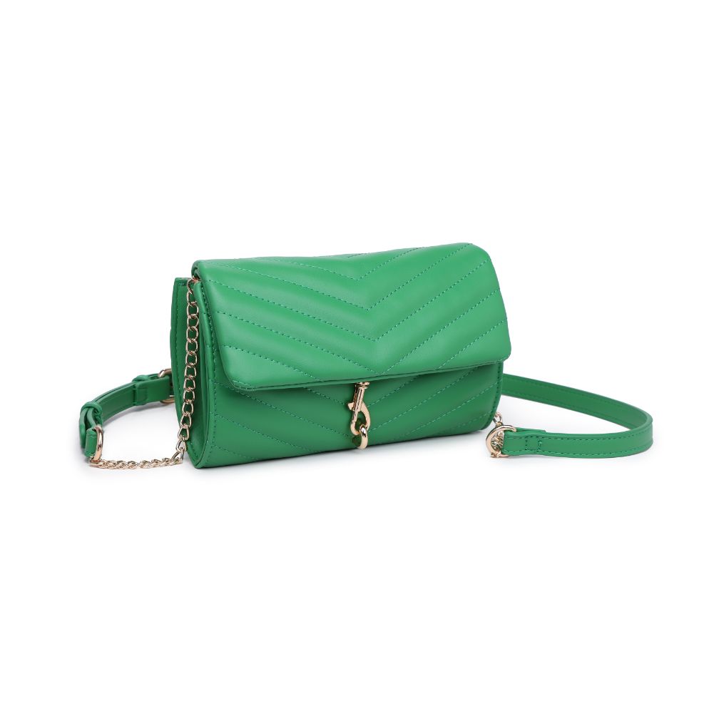 Product Image of Urban Expressions Nanci Crossbody 840611123039 View 6 | Kelly Green